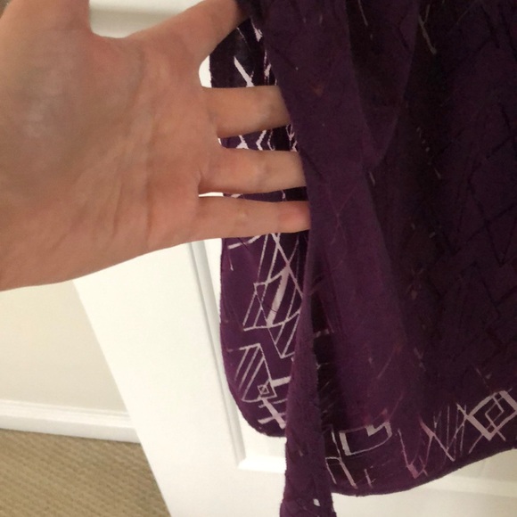 Purple Maxi Dress - Picture 4 of 4